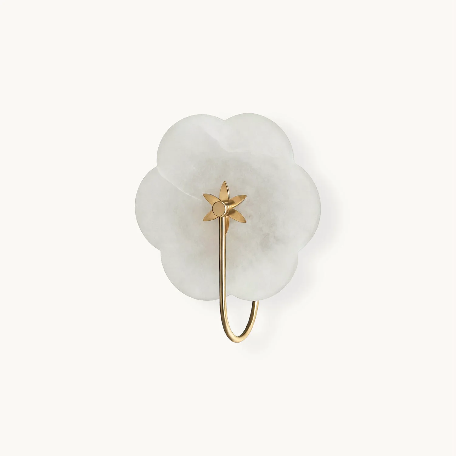 Practical Tarnel Flower Wall Light Authentic