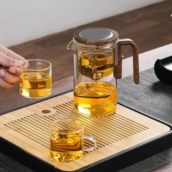 Versatile Misty Glass Infuser Teapot Proven