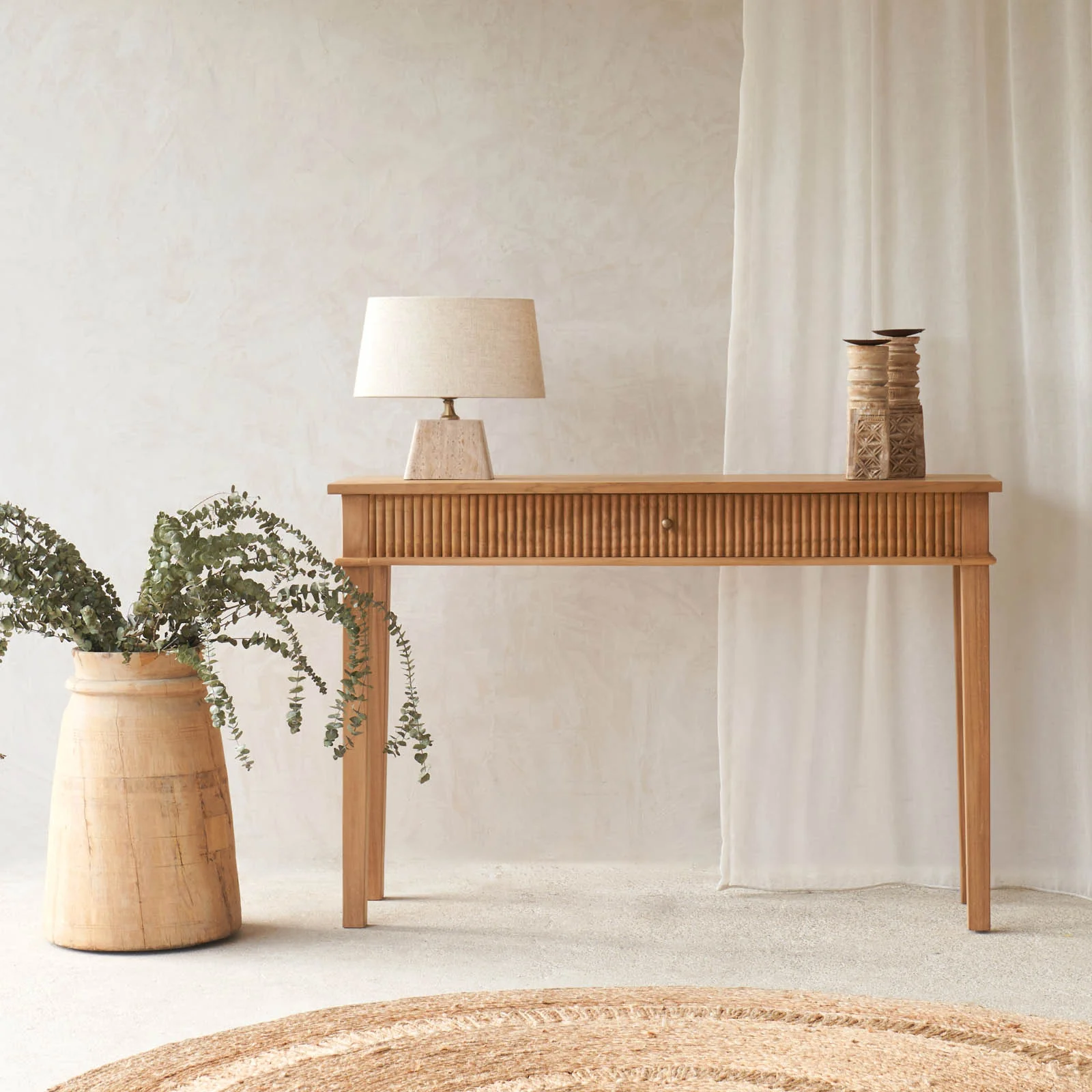 High-End Diane Console Table Teak Trusted