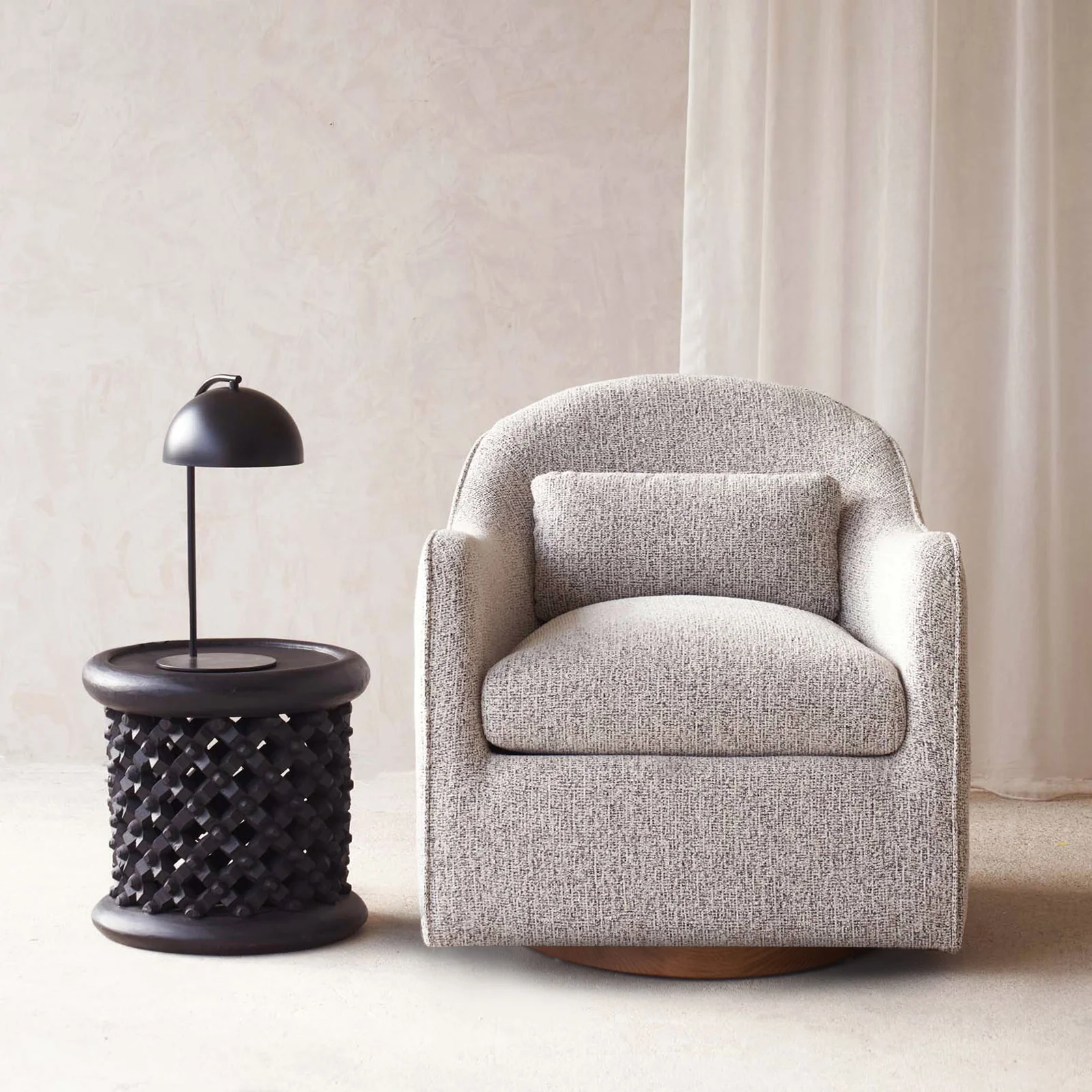 Luxury Millie Swivel Armchair Asgard Versatile
