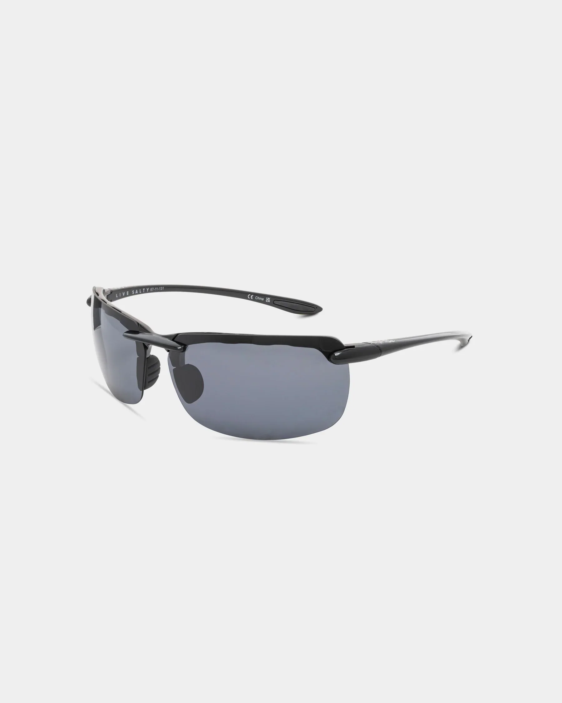 Artisan Salt Life Sunglasses Shiny Black Frame Brown TAC Polarized Lens SL-008-000128 Flexible
