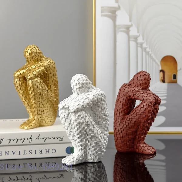 World-Class The Geometric Thinker Sculpture Effective