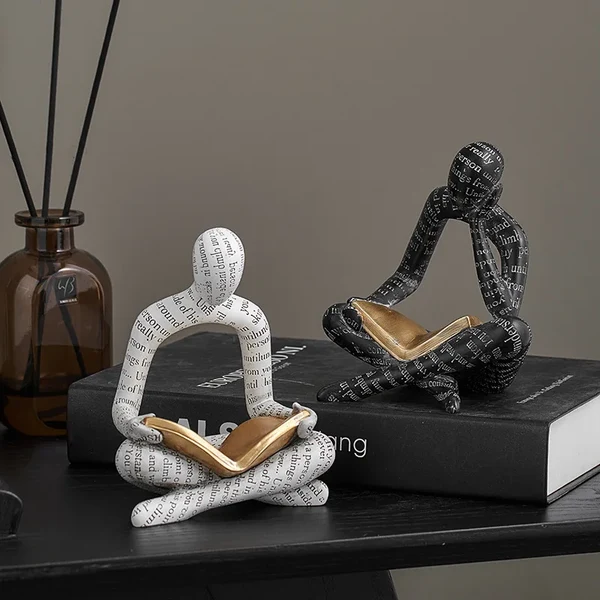 Premium Material The Abstract Reader Sculpture Trusted
