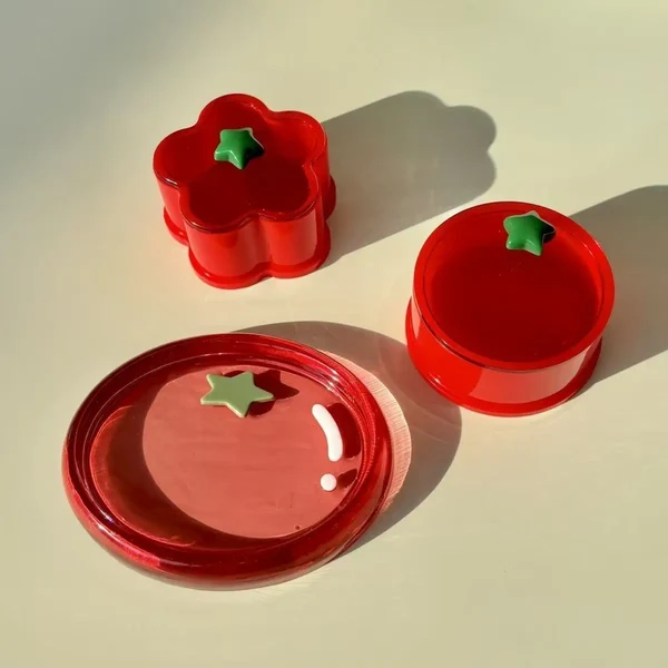 Refined Retro Epoxy Storage Box Decorative Plate Unique
