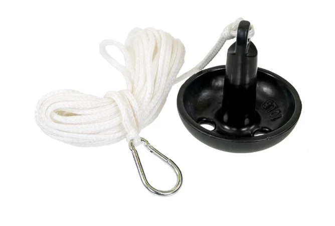 Detailed 50′ 10-lb. Coated Mushroom Anchor Ki Premium Material
