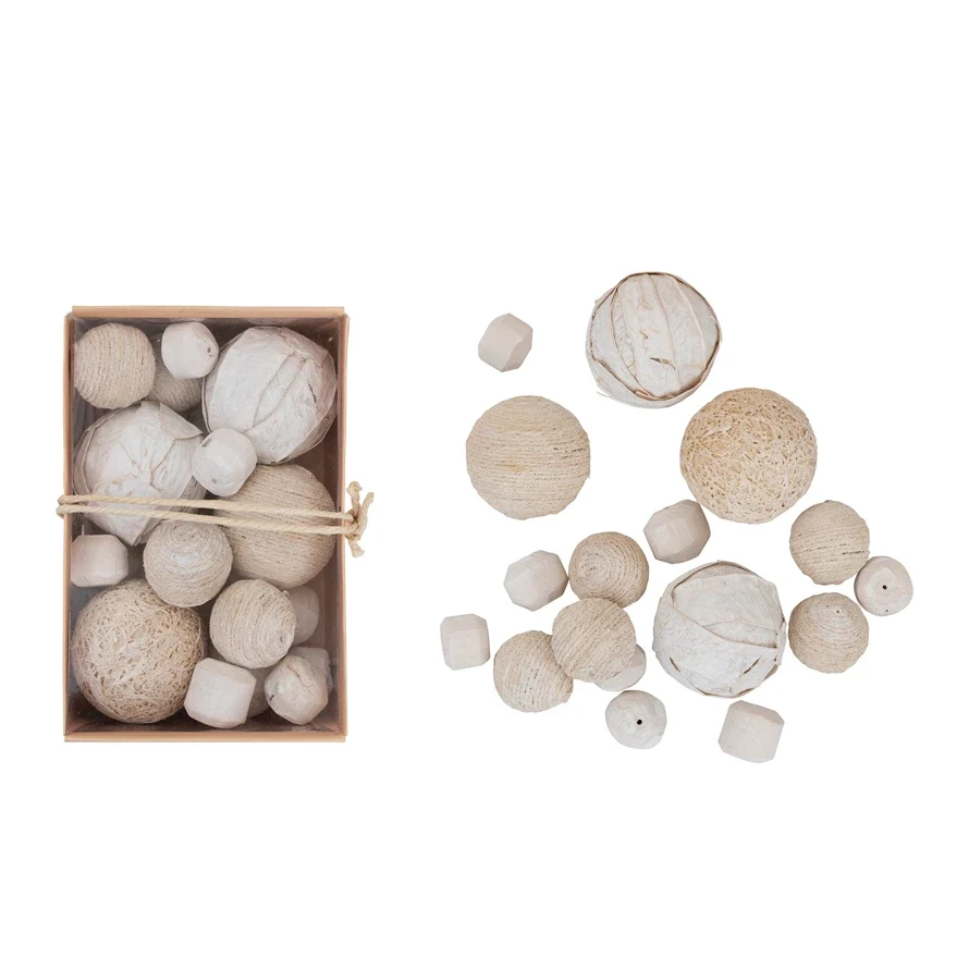 Breathable Dried Natural Organic Orbs in Box User-Friendly