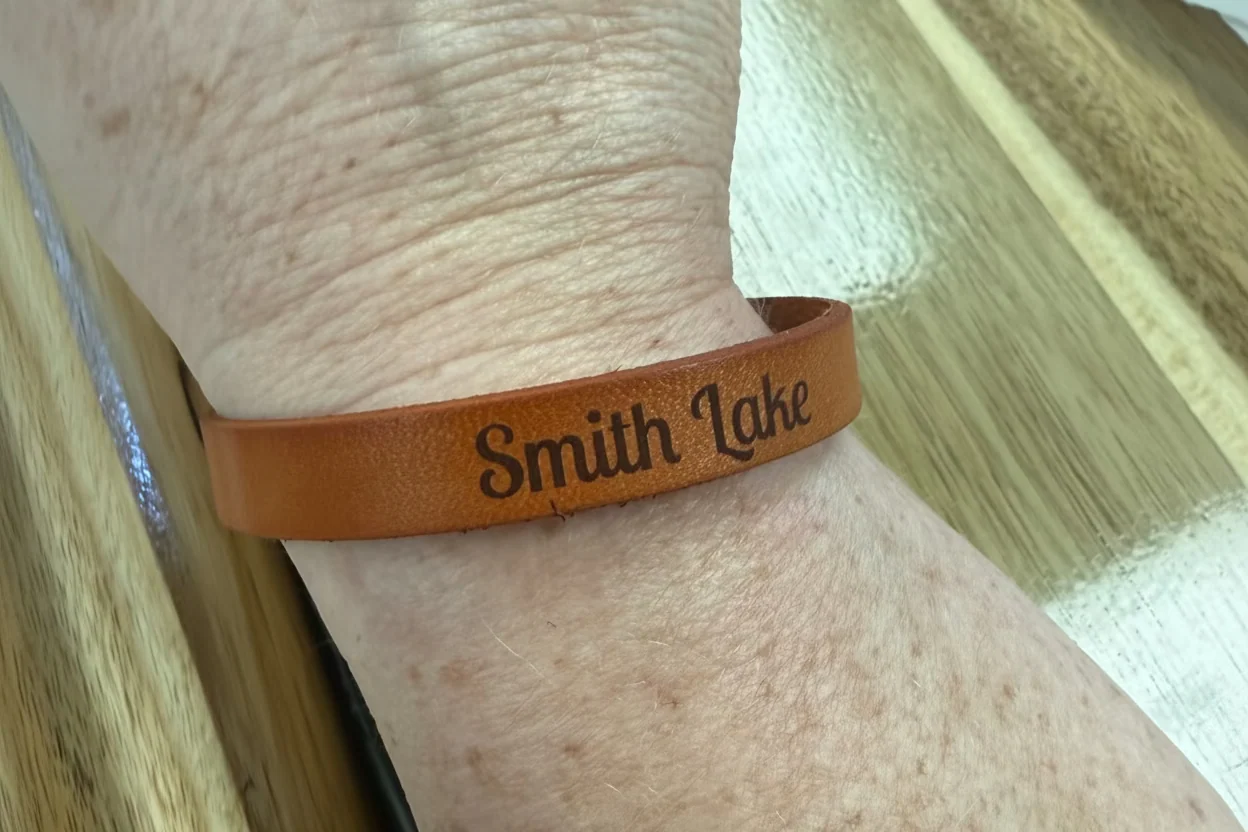 Advanced Smith Lake Leather Bracelet Eco-Friendly