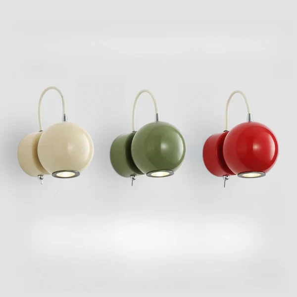 Premium Minimalist Magnetic Bedside Reading Wall Lamp Functional