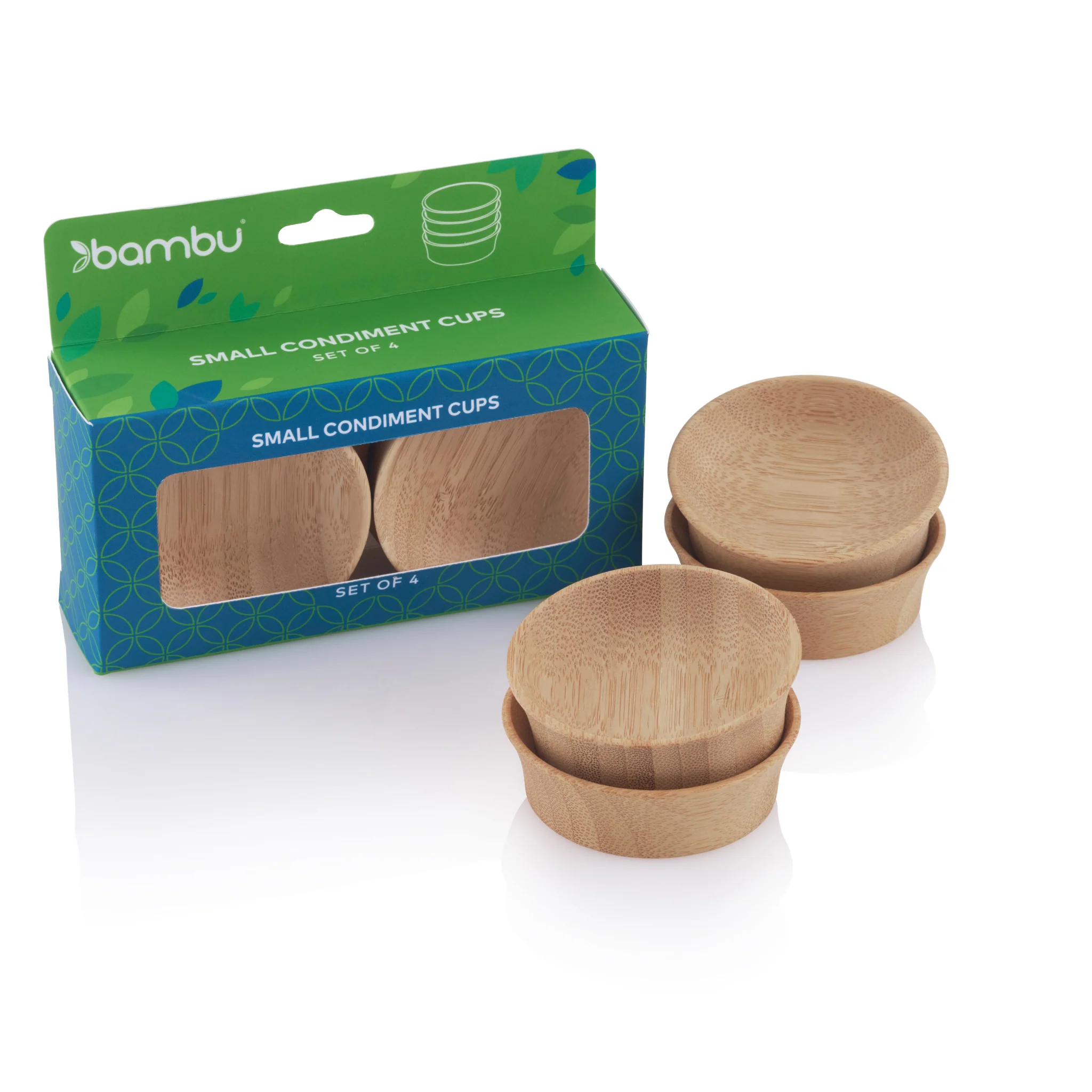 Unique Bambu Small Condiment Cups Fine