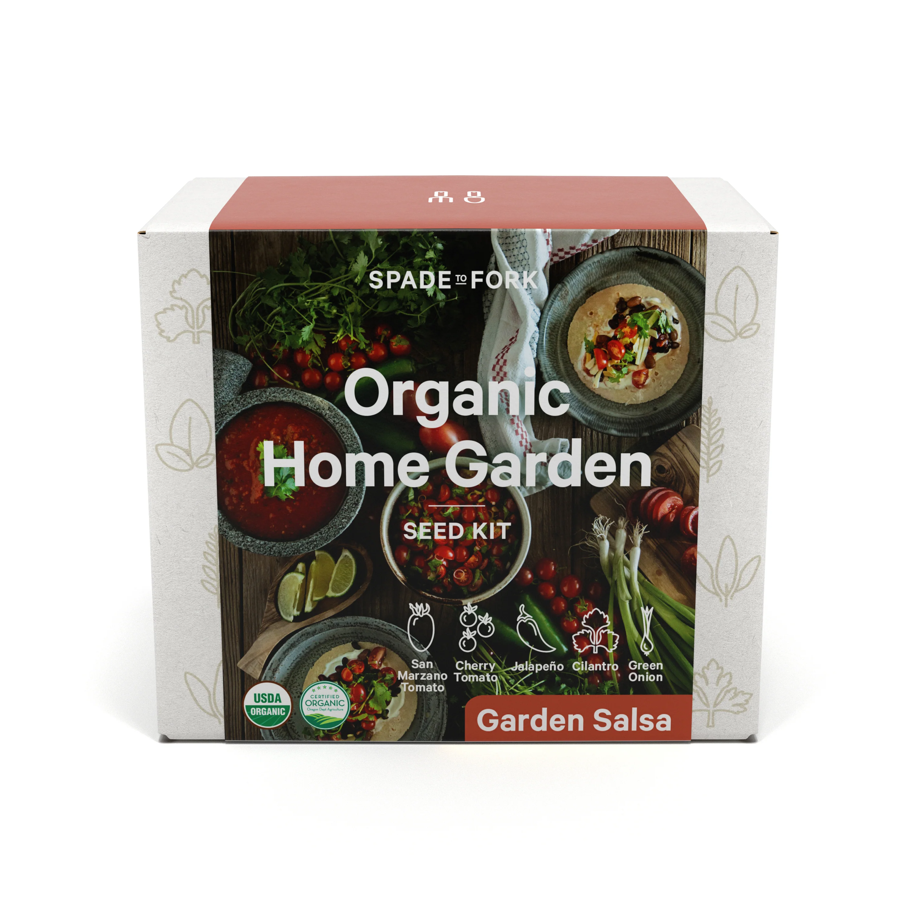 Luxury Spade to Fork Organic Garden Salsa Kit Sophisticated
