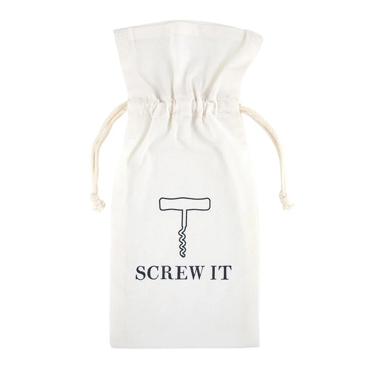 Premium Screw It Muslin Wine Bag Expertly Made