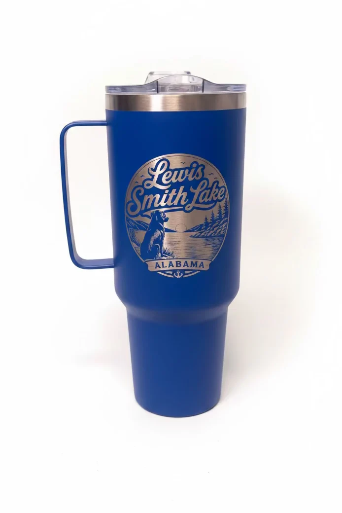 World-Class 40oz Tumbler - Dog Day on Lewis Smith Lake Exclusive