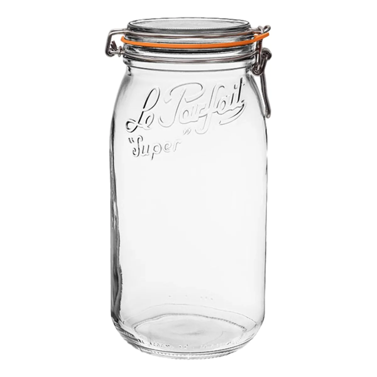 Clean Le Parfait Storage and Canning Glass Jar 3L Breathable