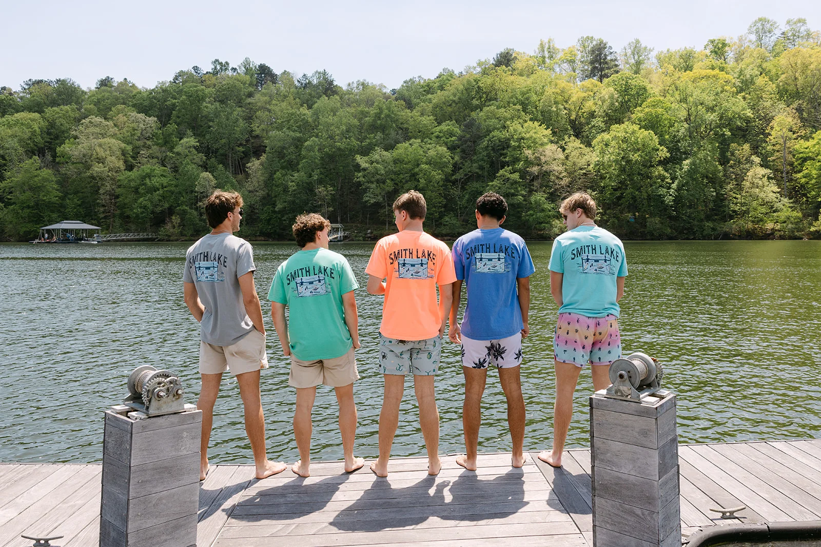 Eco-Friendly Chilling on Smith Lake Tee Shirt by The Lake Co. Premium