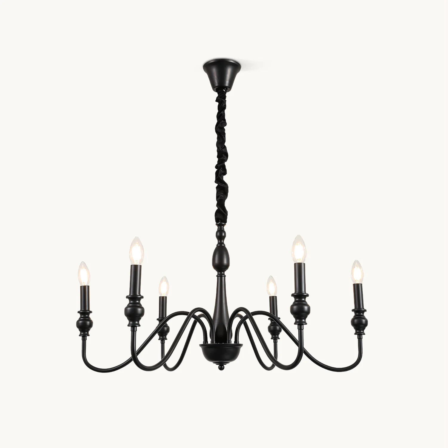 Durable Baxton Candelabra Chandelier Outstanding