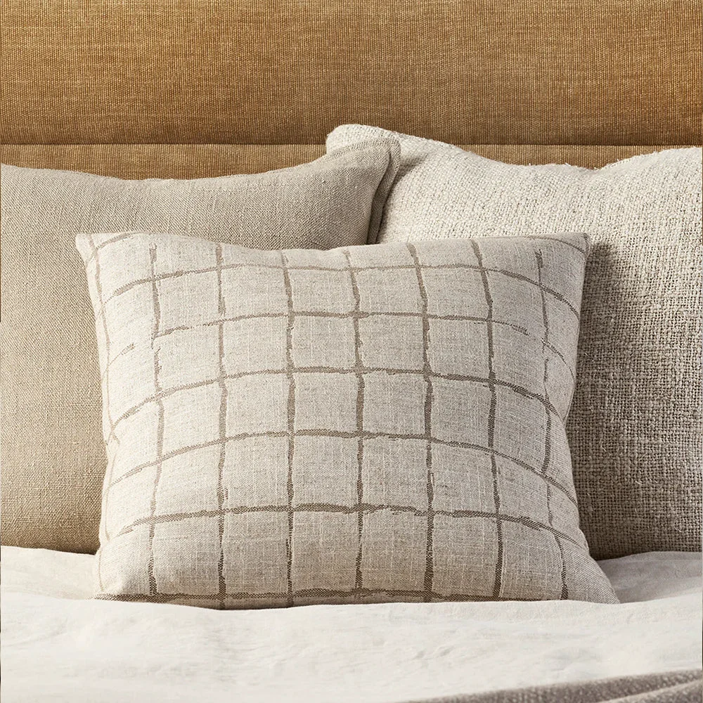 Sophisticated Harrison Cushion Taupe 55 x 55cm Dependable