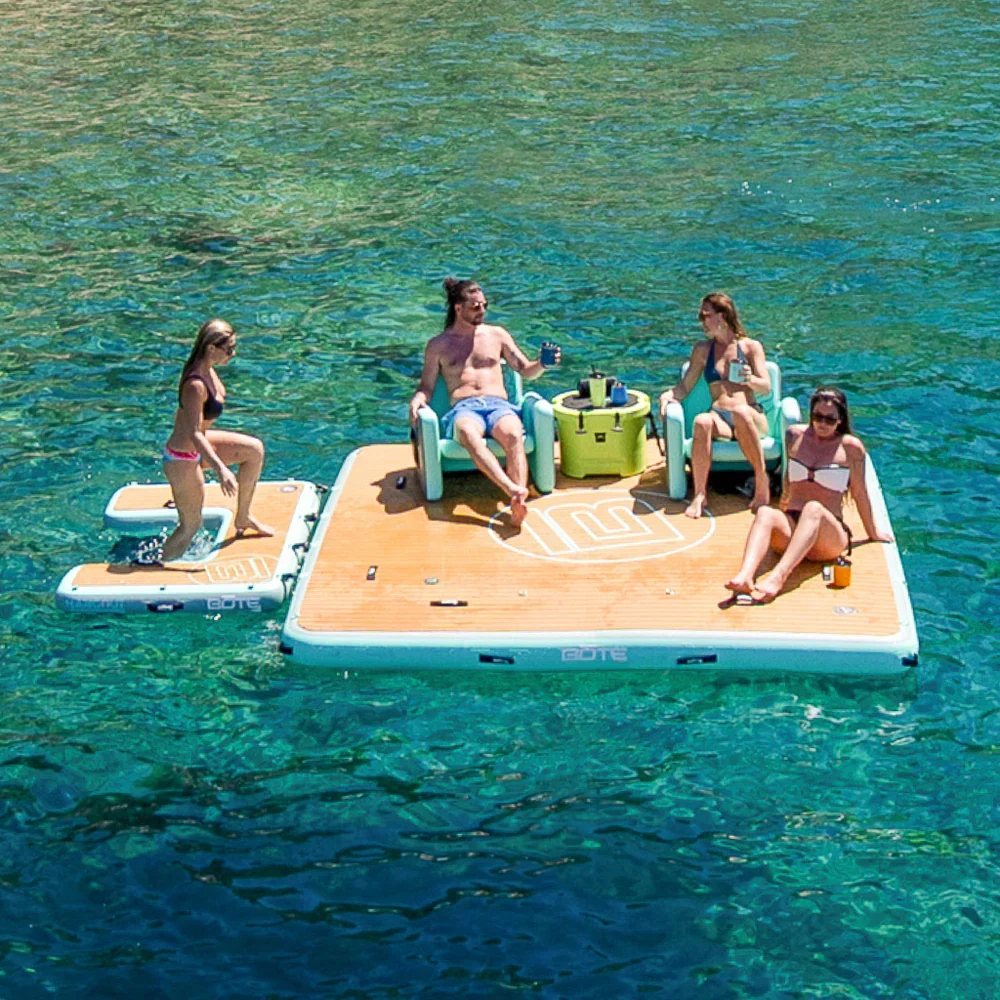 Durable Bote Hangout 10′ Dock and Swim Package with Electric Pump Quality