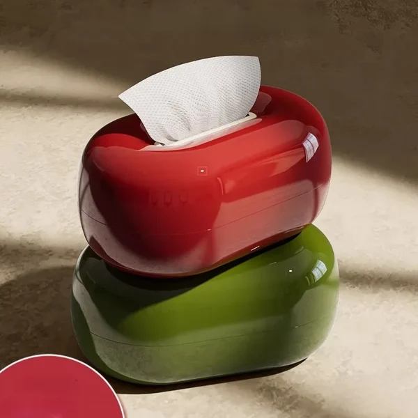 Natural Creative Oval Porcelain Pull-Out Tissue Box for Home Decor Top-Quality