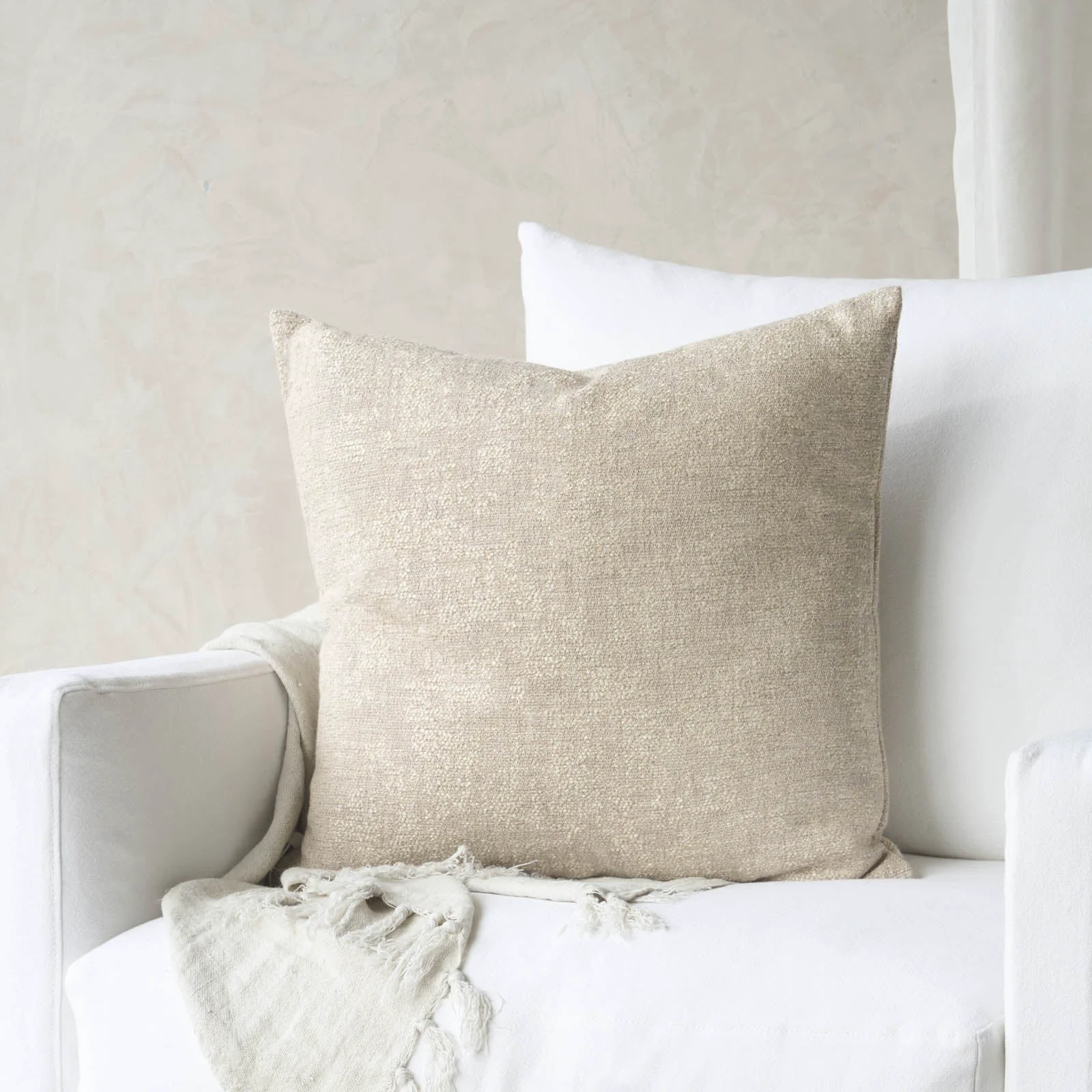 Responsible Vincent Cushion Ivory 55 x 55cm First-Class