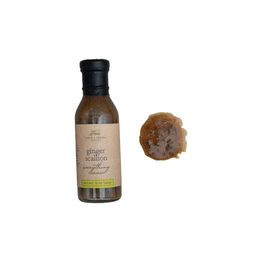 Selected Finch Fennel Ginger Scallion Everything Sauce 12oz Crafted