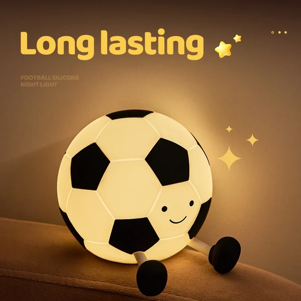 Casual Football Silicone LED Night Light Outstanding