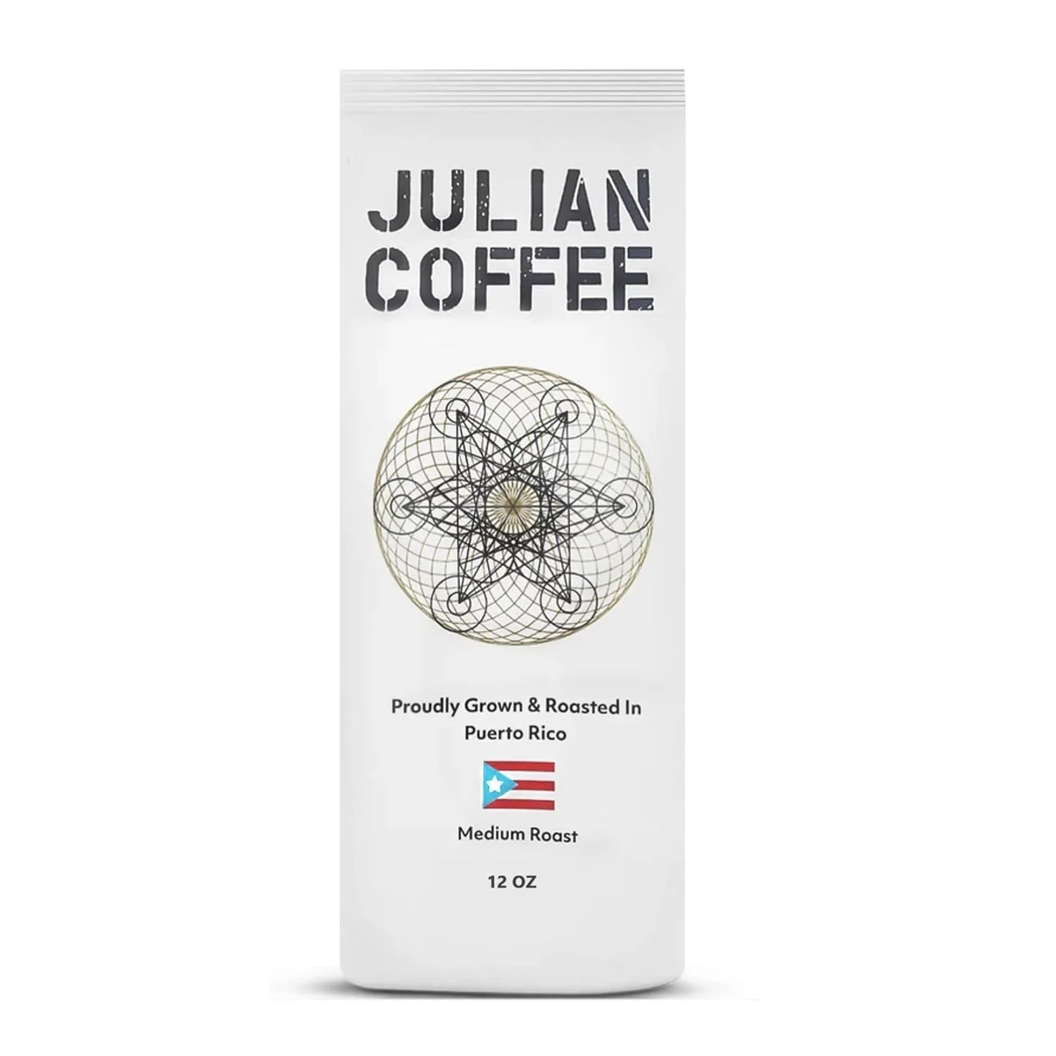 Reliable Julian Coffee – Whole Bean Specialty Grade Single Origin Arabica Coffee From Puerto Rico. Low Acid. 12oz. Enhanced