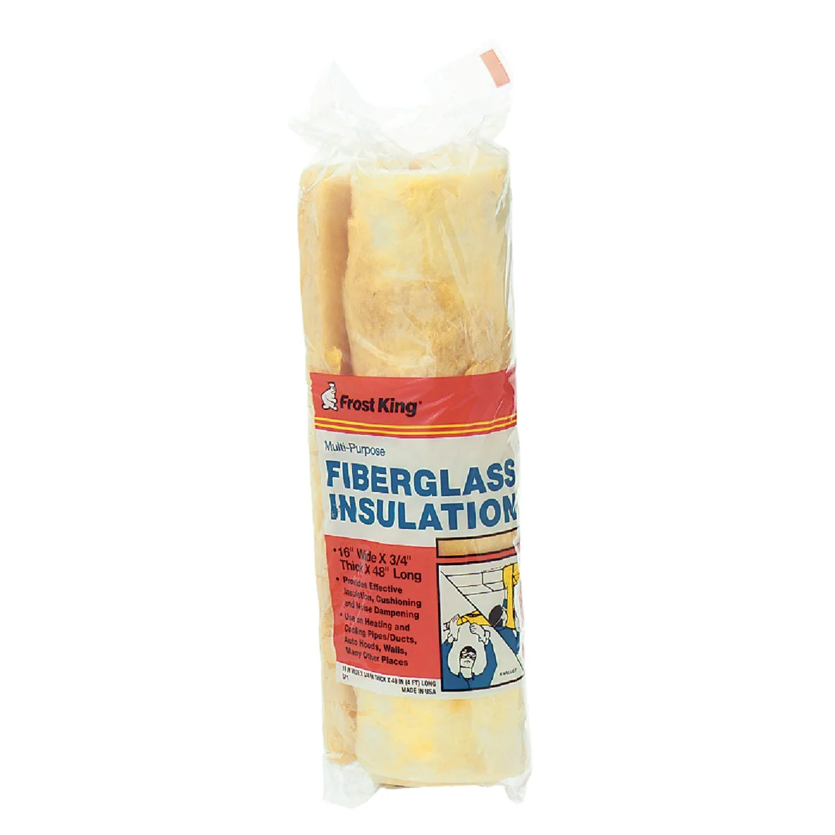 Casual Frost King 16 In. x 48 In. MultiPurpose Fiberglass Insulation Modern