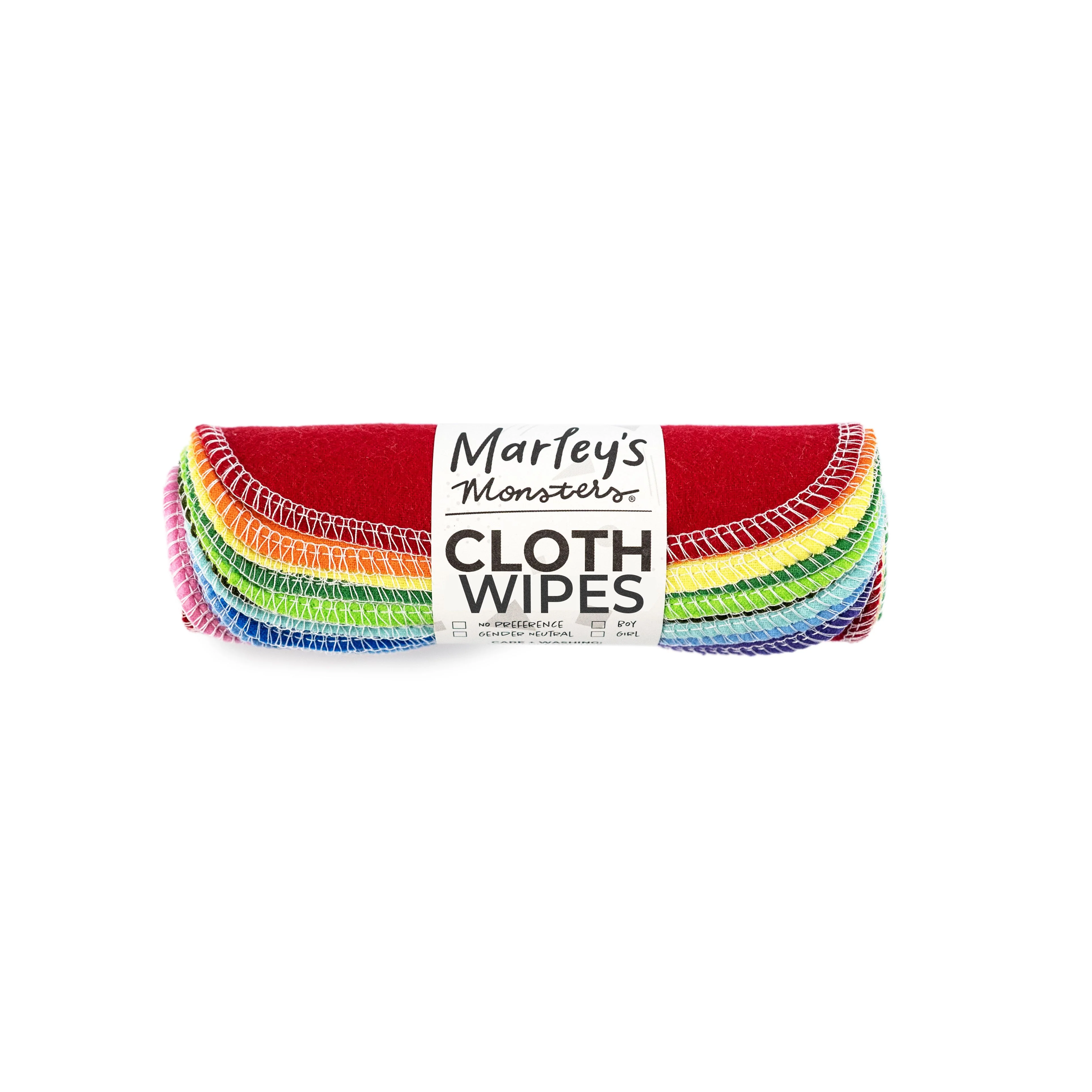 Modern Marley’s Monsters Cloth Wipes Smooth