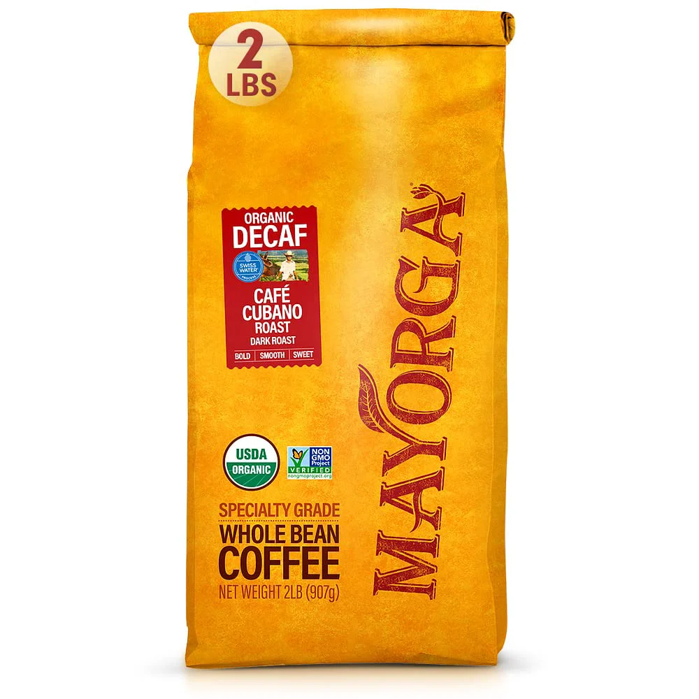 Casual Mayorga Decaf Cubano Roast Dark Coffee Beans Green
