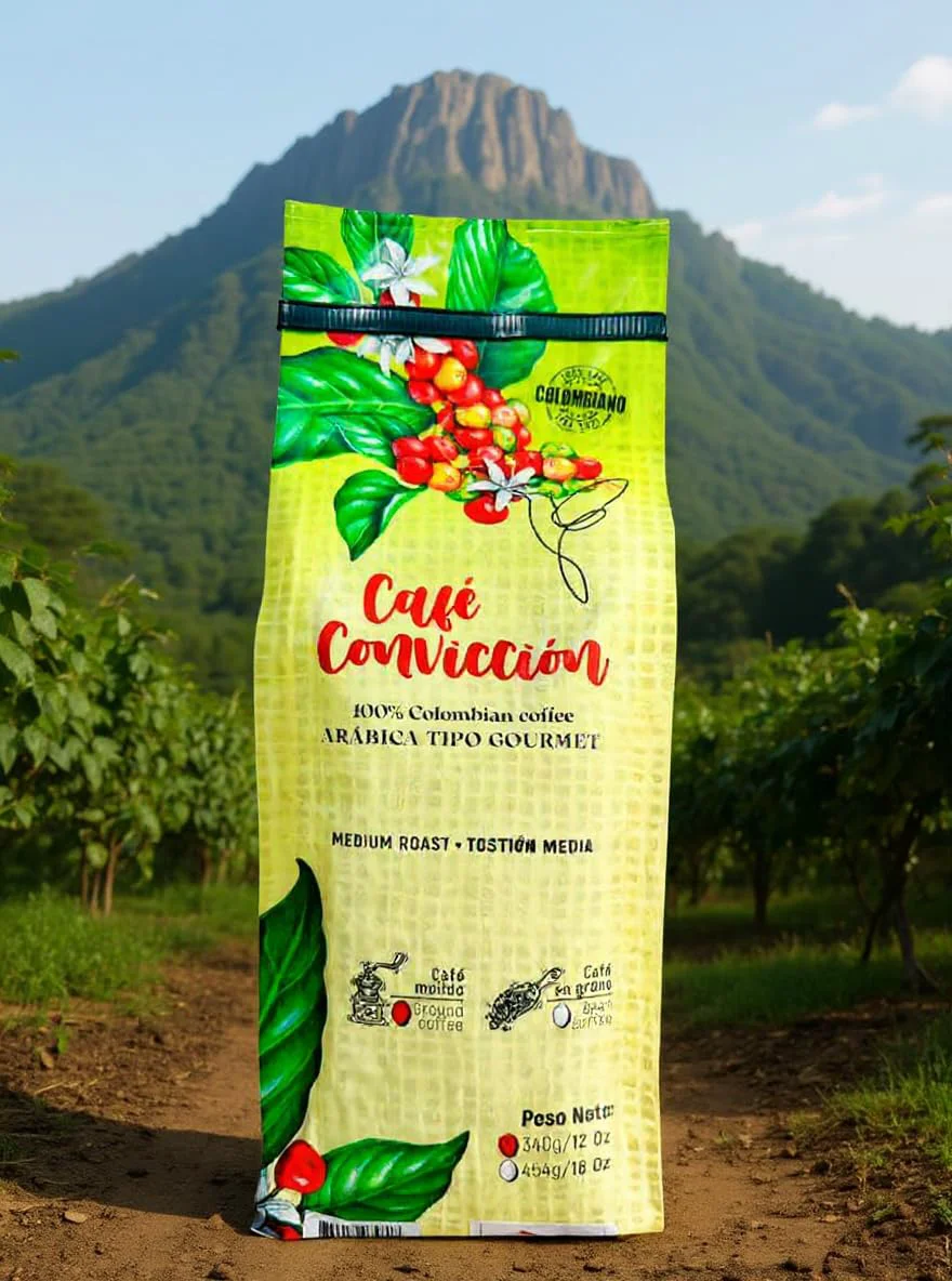 Excellent Cafe Conviccion Colombian Coffee Soft