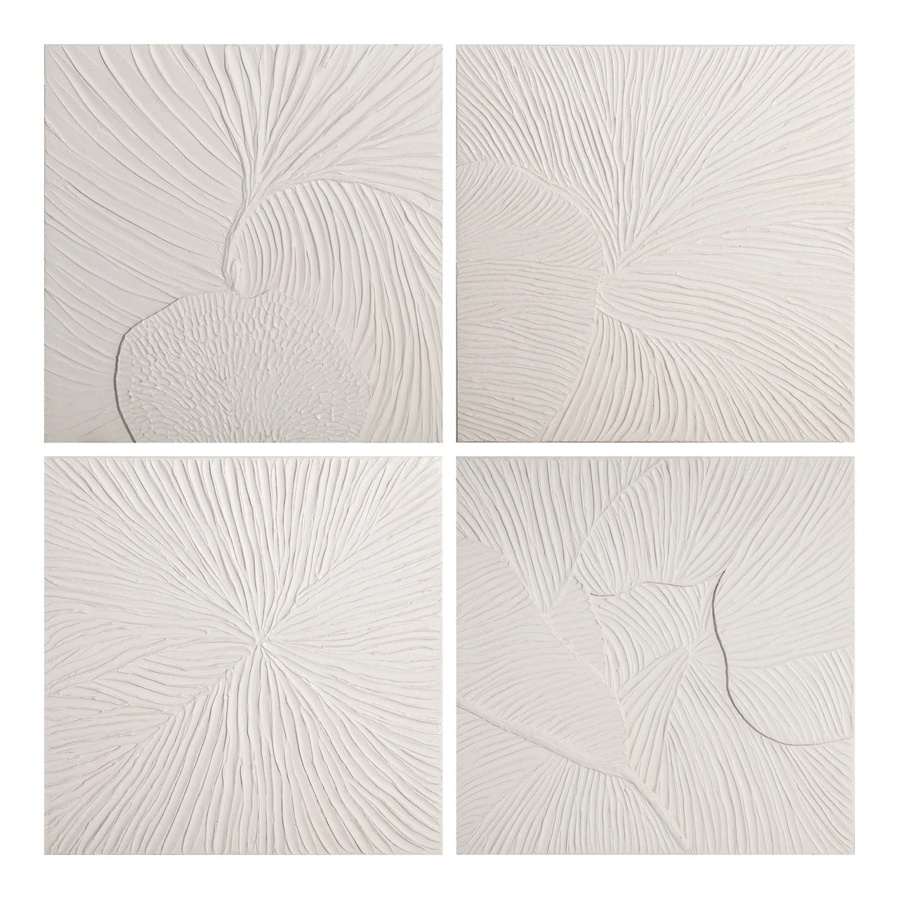 High-Performance MUSHROOM DIMENSIONAL WALL ART Set of 4 Exclusive
