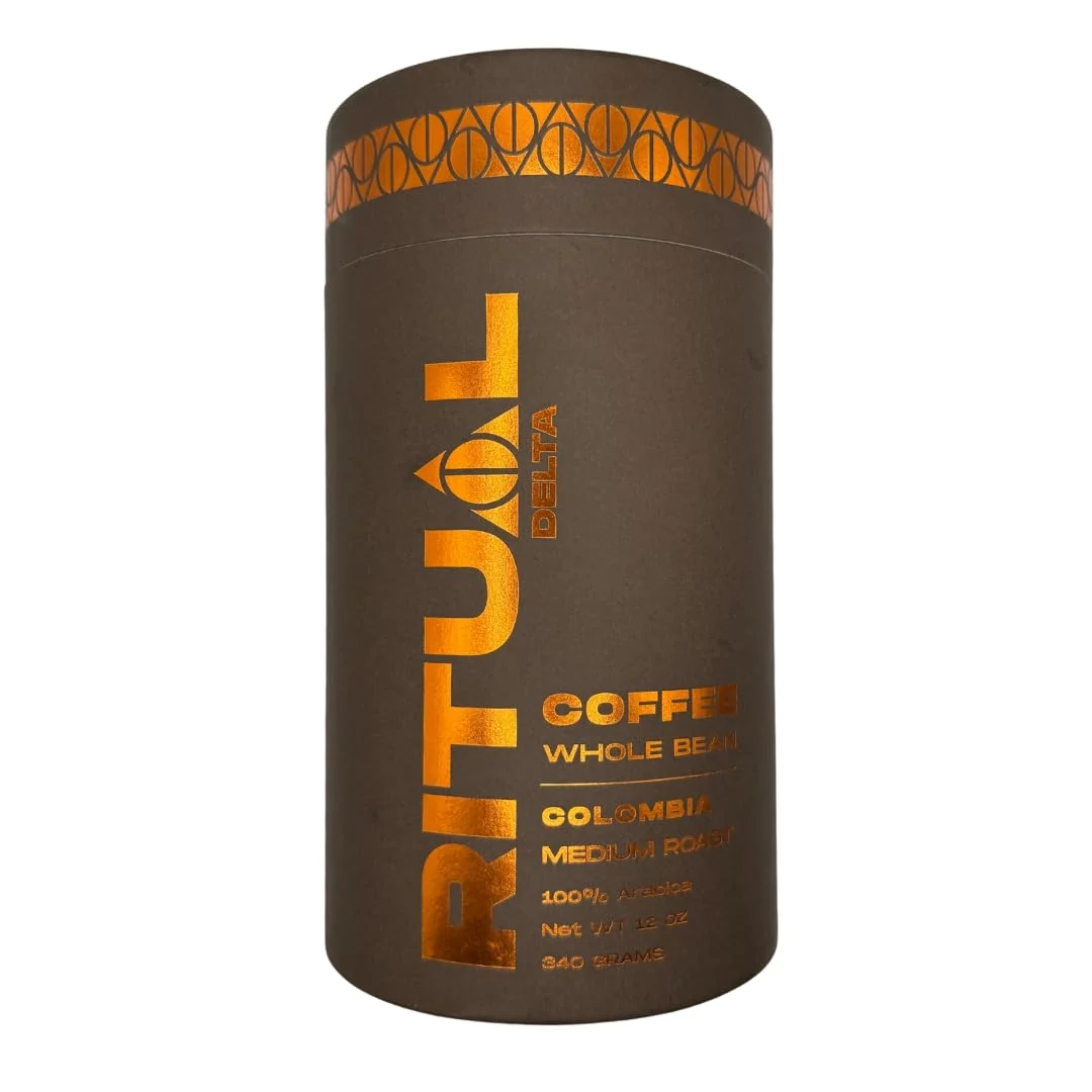 Recyclable Colombia Supremo Arabica Coffee Beans Original Design