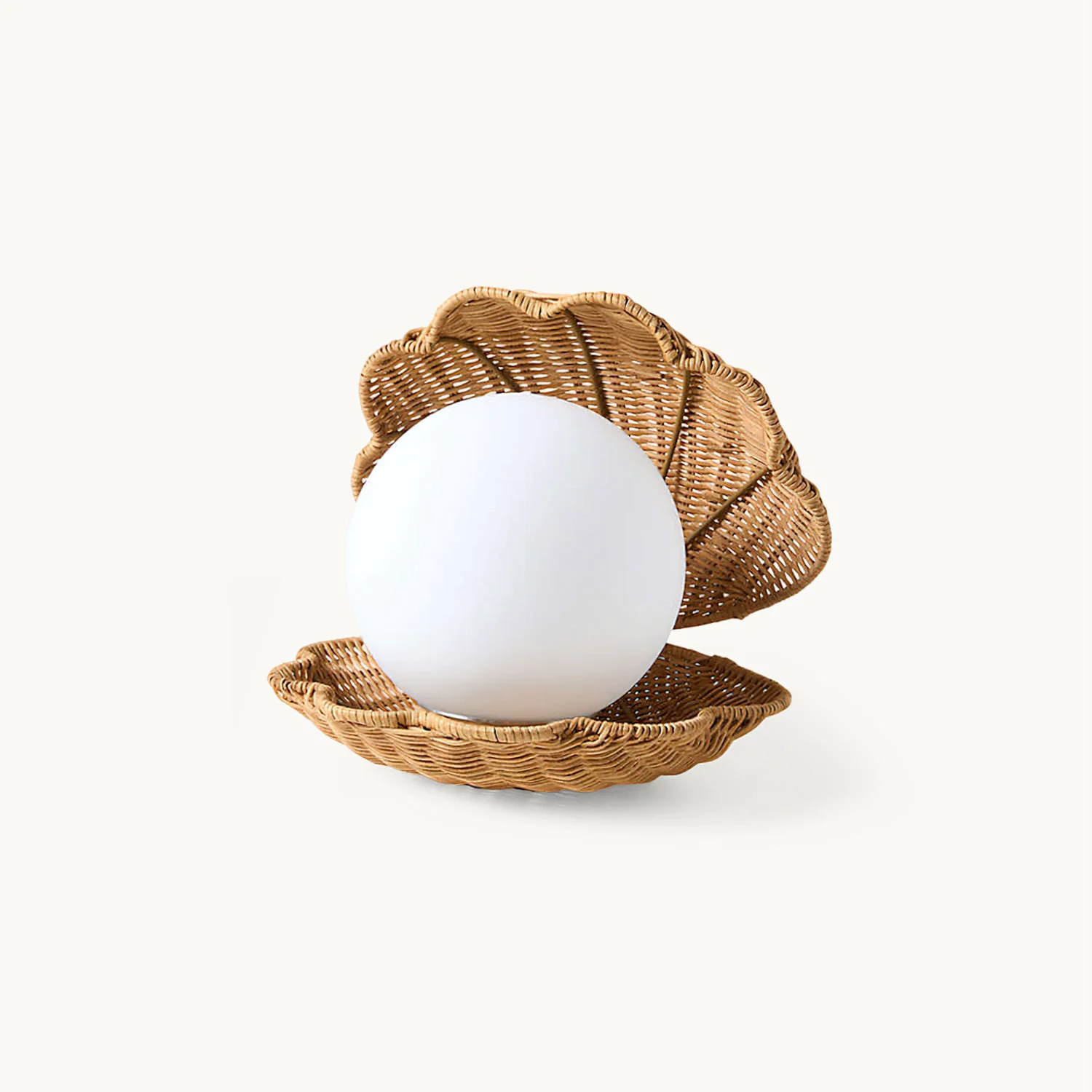Optimized Allie Shell Table Lamp Organic