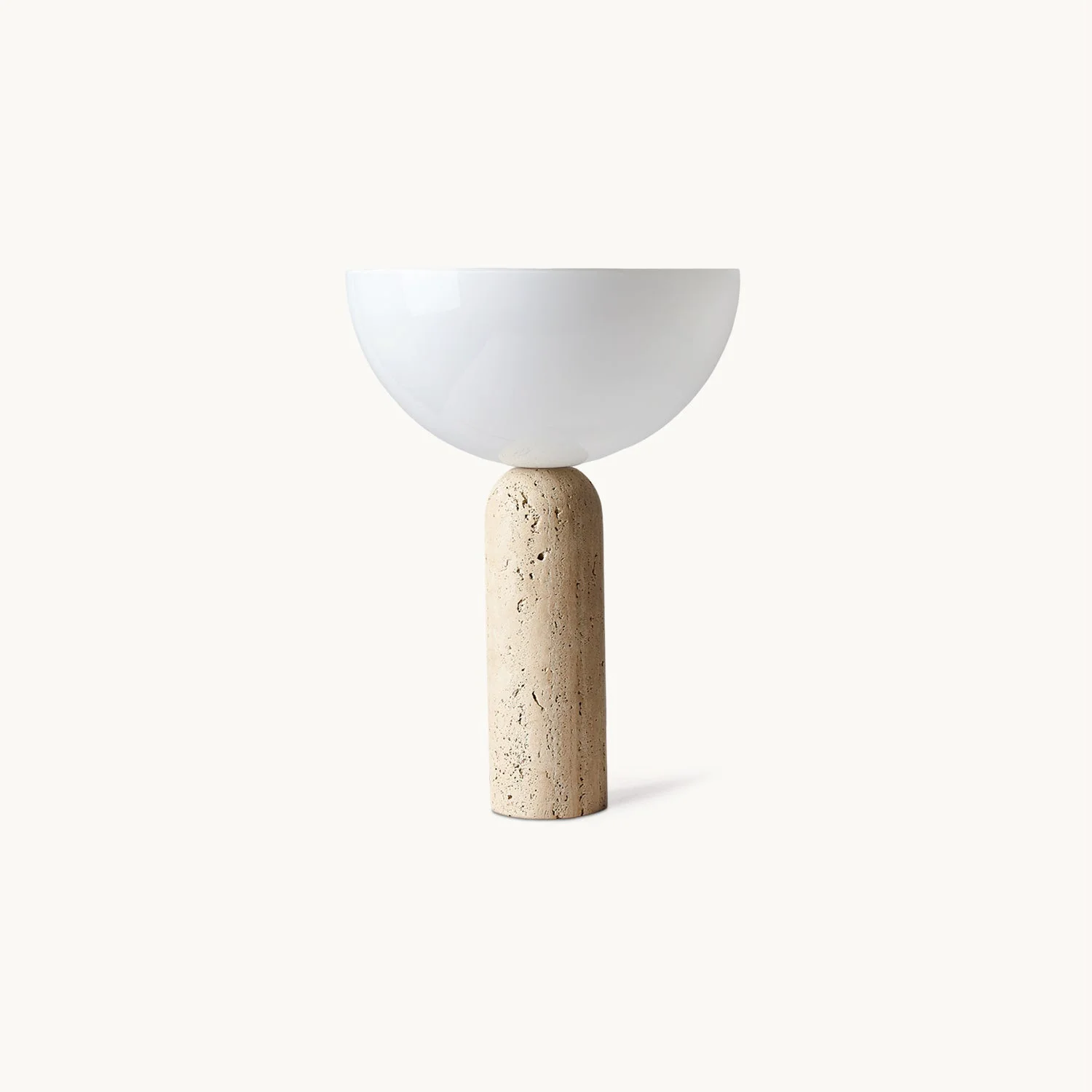 Premium Lella Travertine Table Lamp Effective