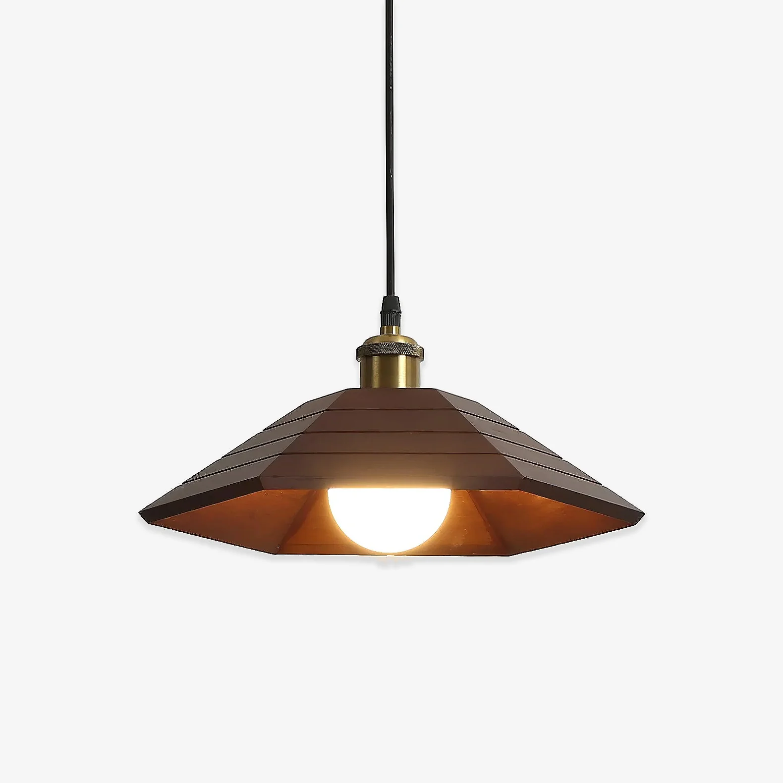 Flexible Aeyee Wood Pendant Light Efficient