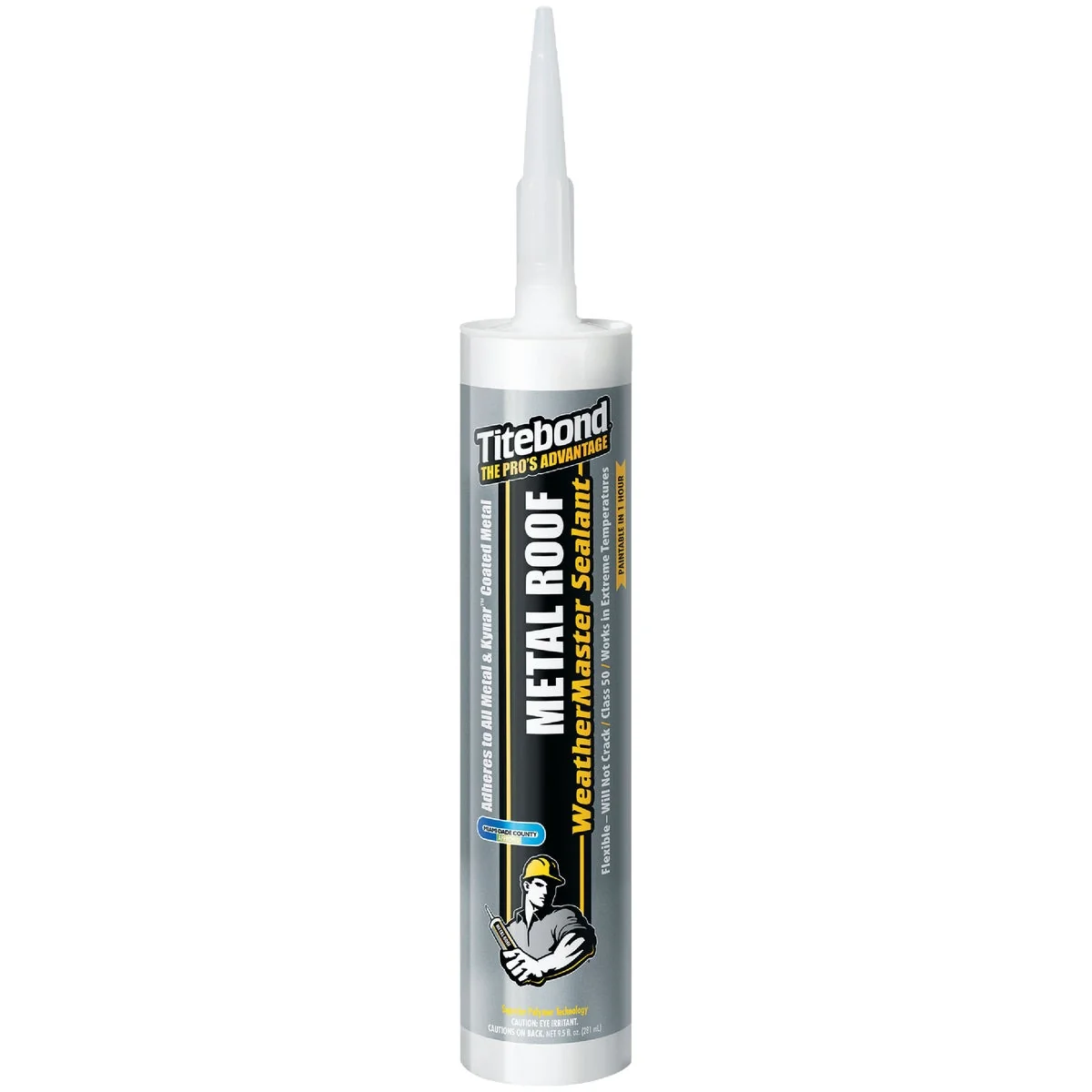 Selected TiteBond Weathermaster 10 Oz. Green Metal Roof Sealant Convenient