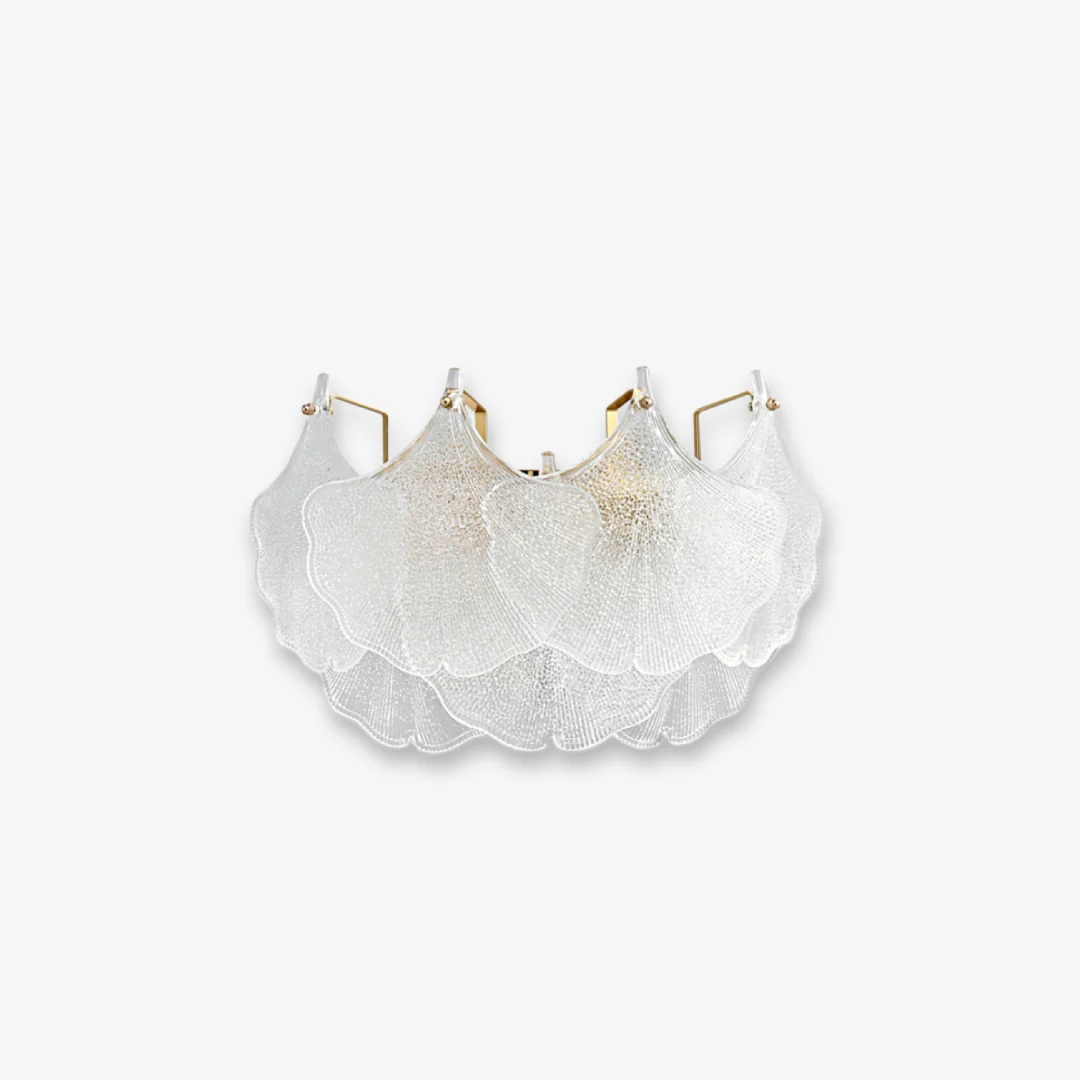 Secure Ginkgo Biloba Leaf Wall Lamp Original Design