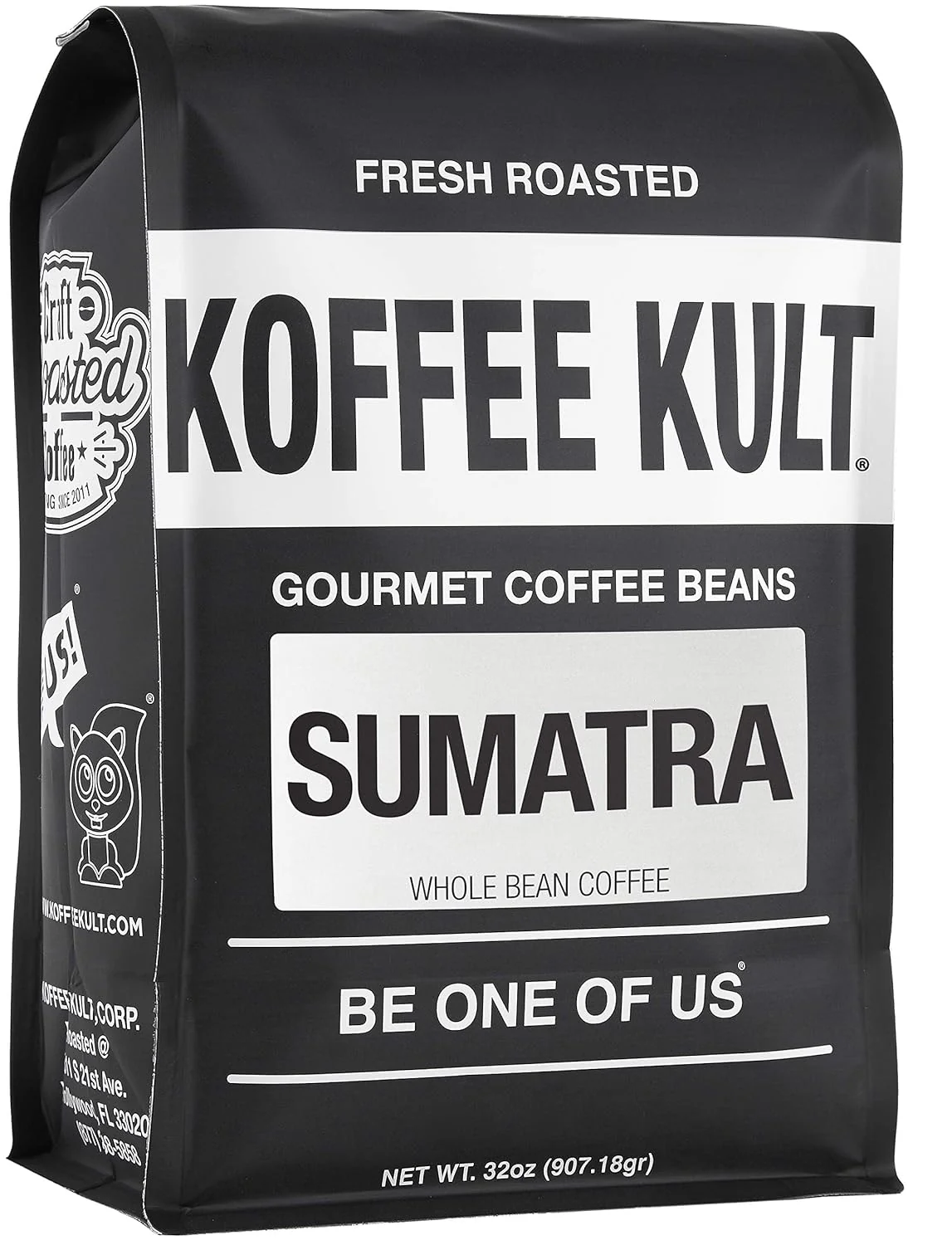 Contemporary Koffee Kult Sumatra Coffee Beans Dark Roast – Indonesian Fresh Roasted Coffee Beans Whole Bean 32oz High-Performance