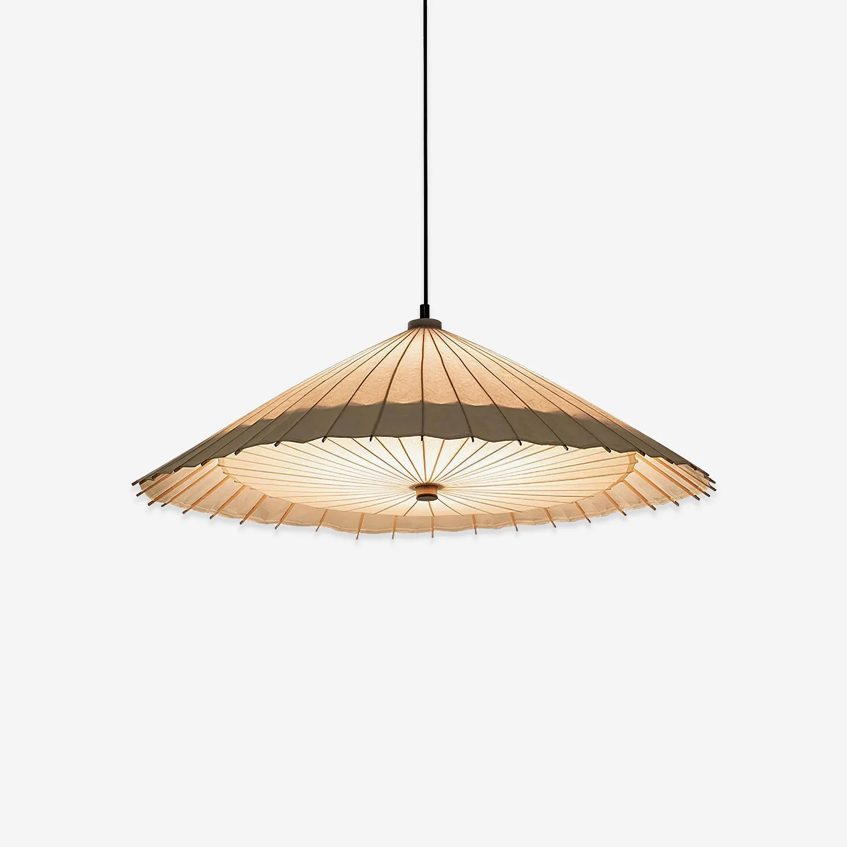 Fashionable Old-fashioned Shade Umbrella Pendant Lamp Original Design
