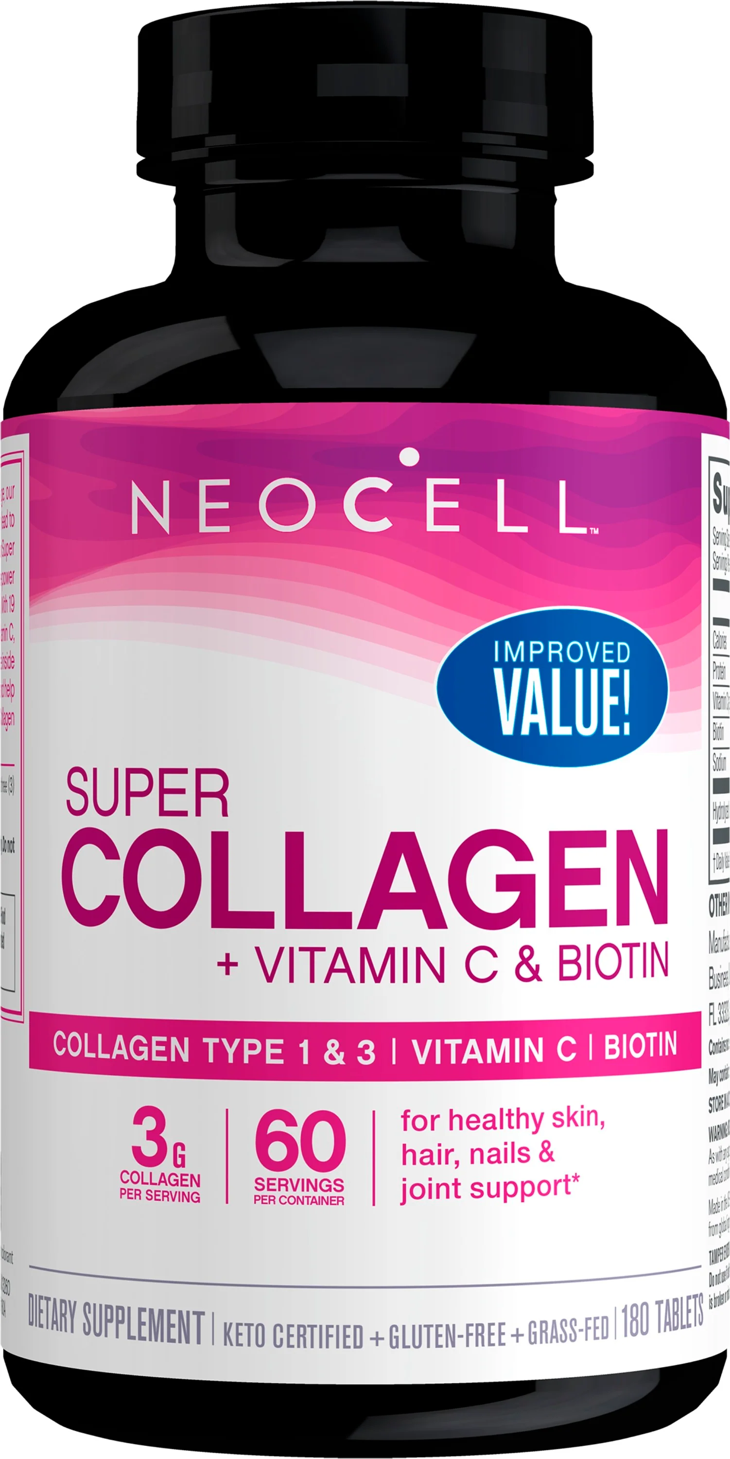 Functional NeoCell Super Collagen C Biotin Eco-Friendly