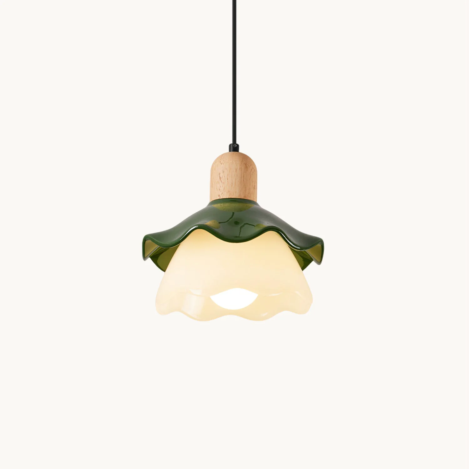 Clean Atolye Flower Pendant Lamp Natural