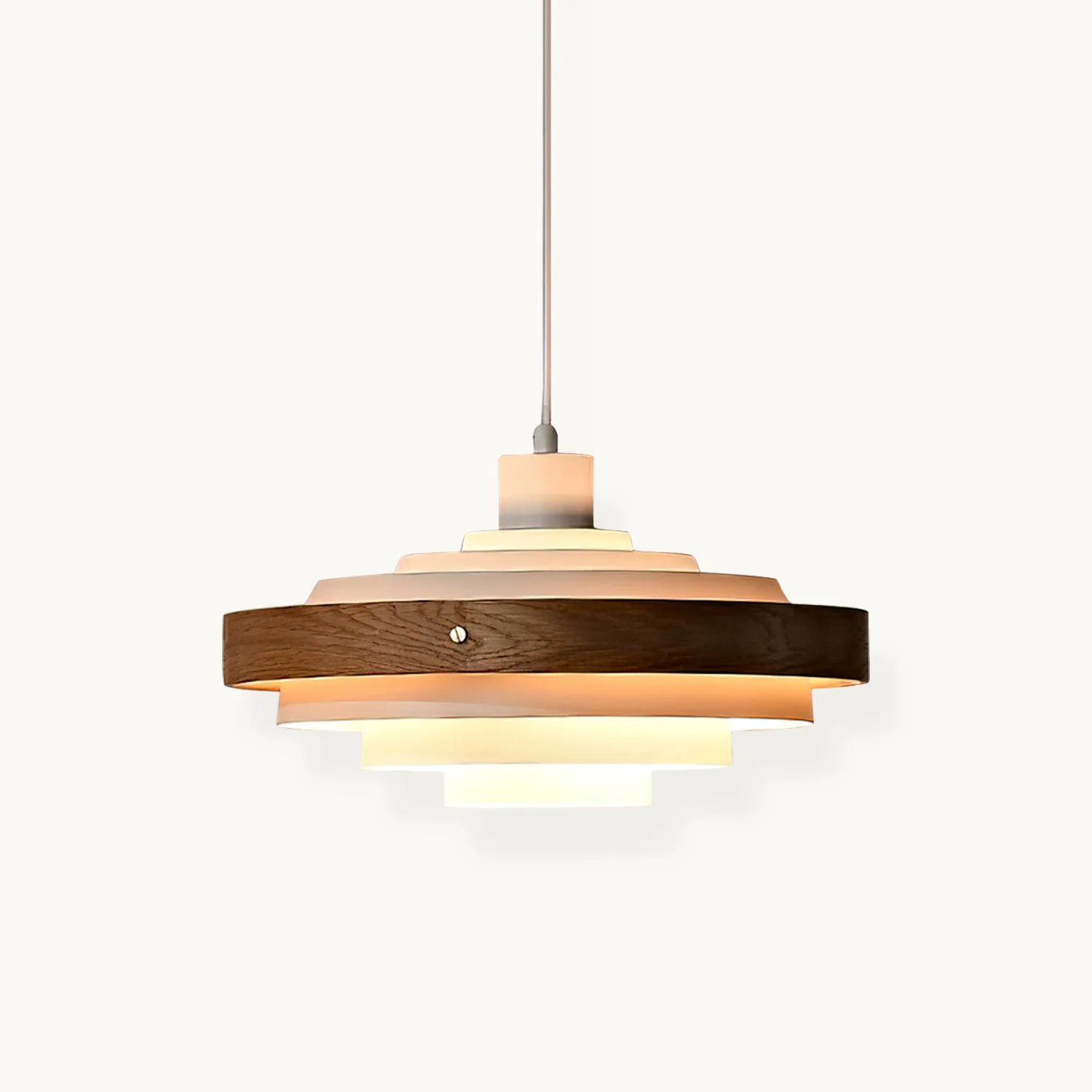 Breathable Modern Drum Pendant Light High-Grade