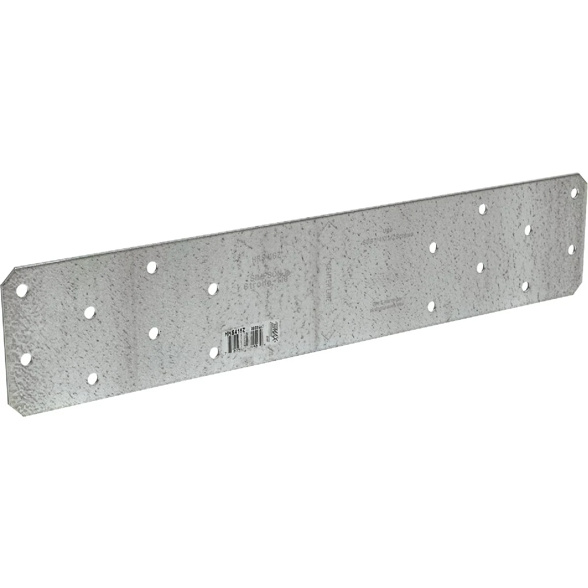 Premium Simpson Strong-Tie 3-1 4 in. W. x 16 in. L Steel 12 Gauge Strap Tie Effective