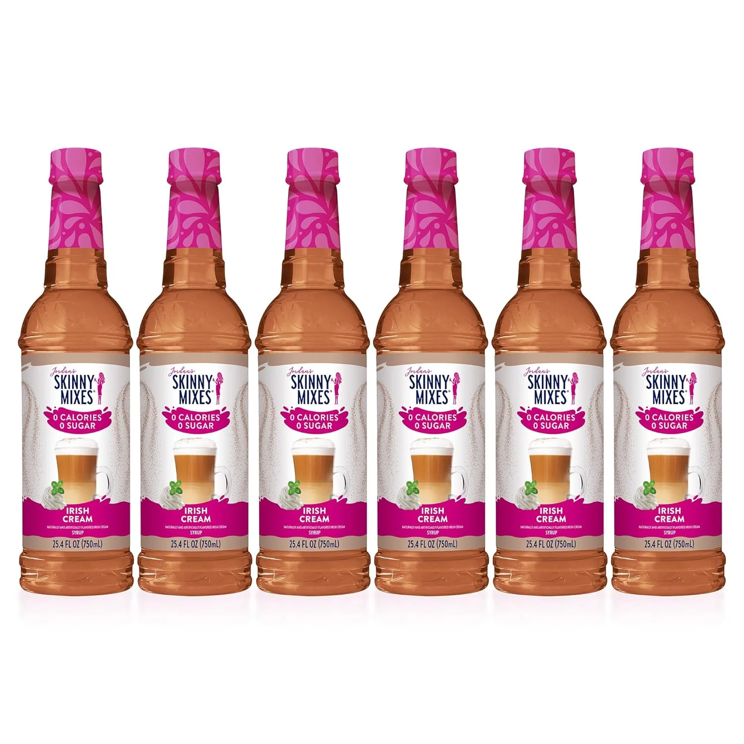 High-End Jordan’s Skinny Syrups Irish Cream Sugar Flavoring Syrup 25.4 Ounce Bottle Pack of 6 Fast