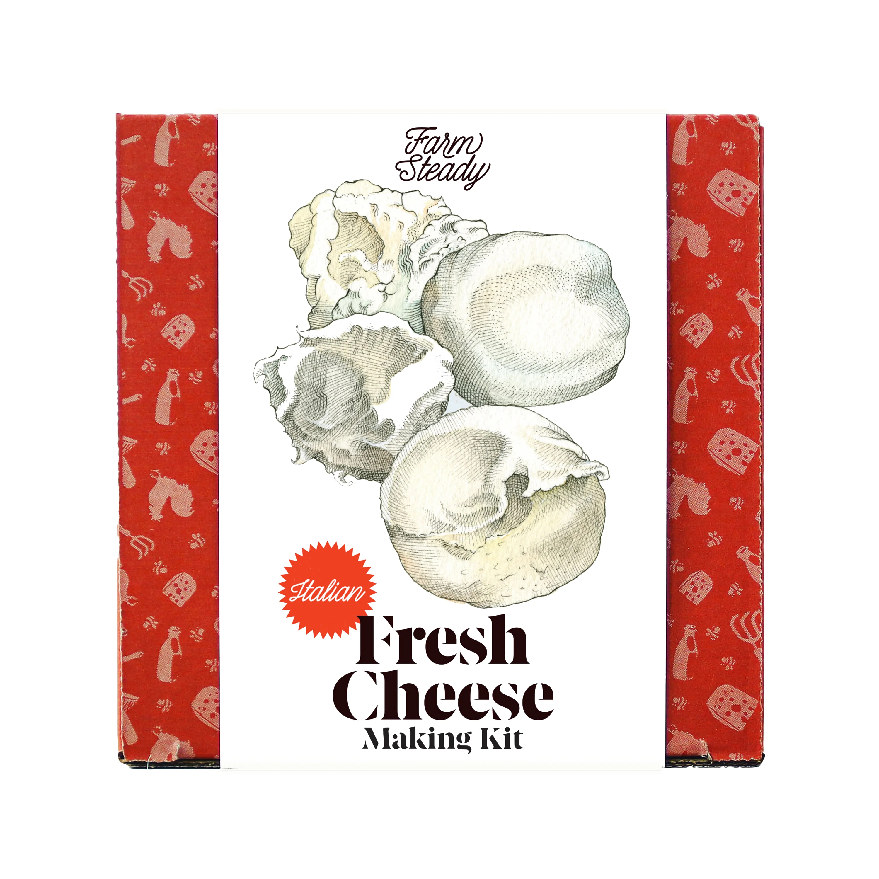 Smart FarmSteady Italian Fresh Cheese Making Kit Proven
