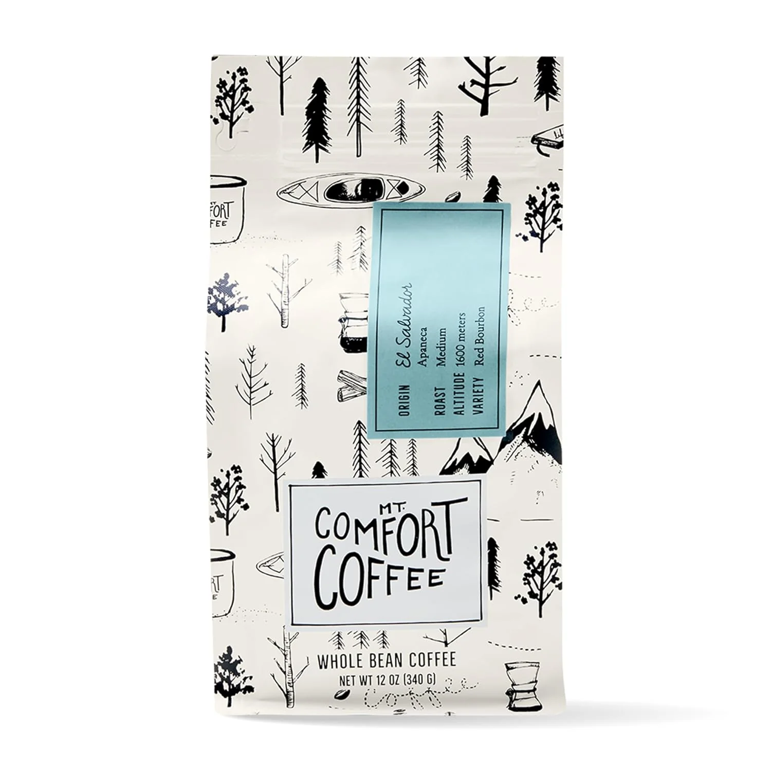 Versatile Mt. Comfort Coffee El Salvador Medium Roast 12 Ounce – Locally Sourced From Local International Coffee Farms – Roasted Whole Beans. Dependable