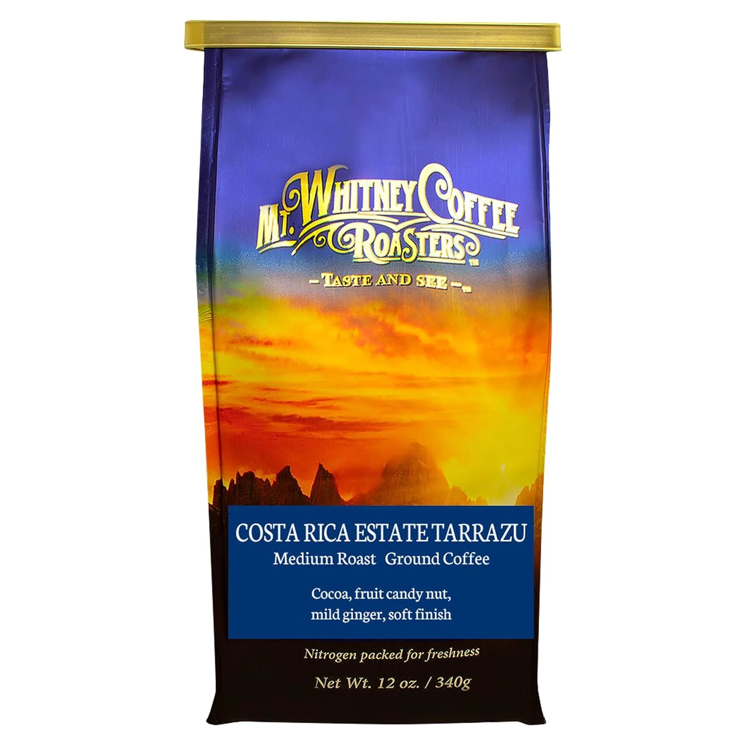 Innovative Mt. Whitney Costa Rica Estate Tarrazu Low Acid Coffee Ground 12 Oz Carefully Designed
