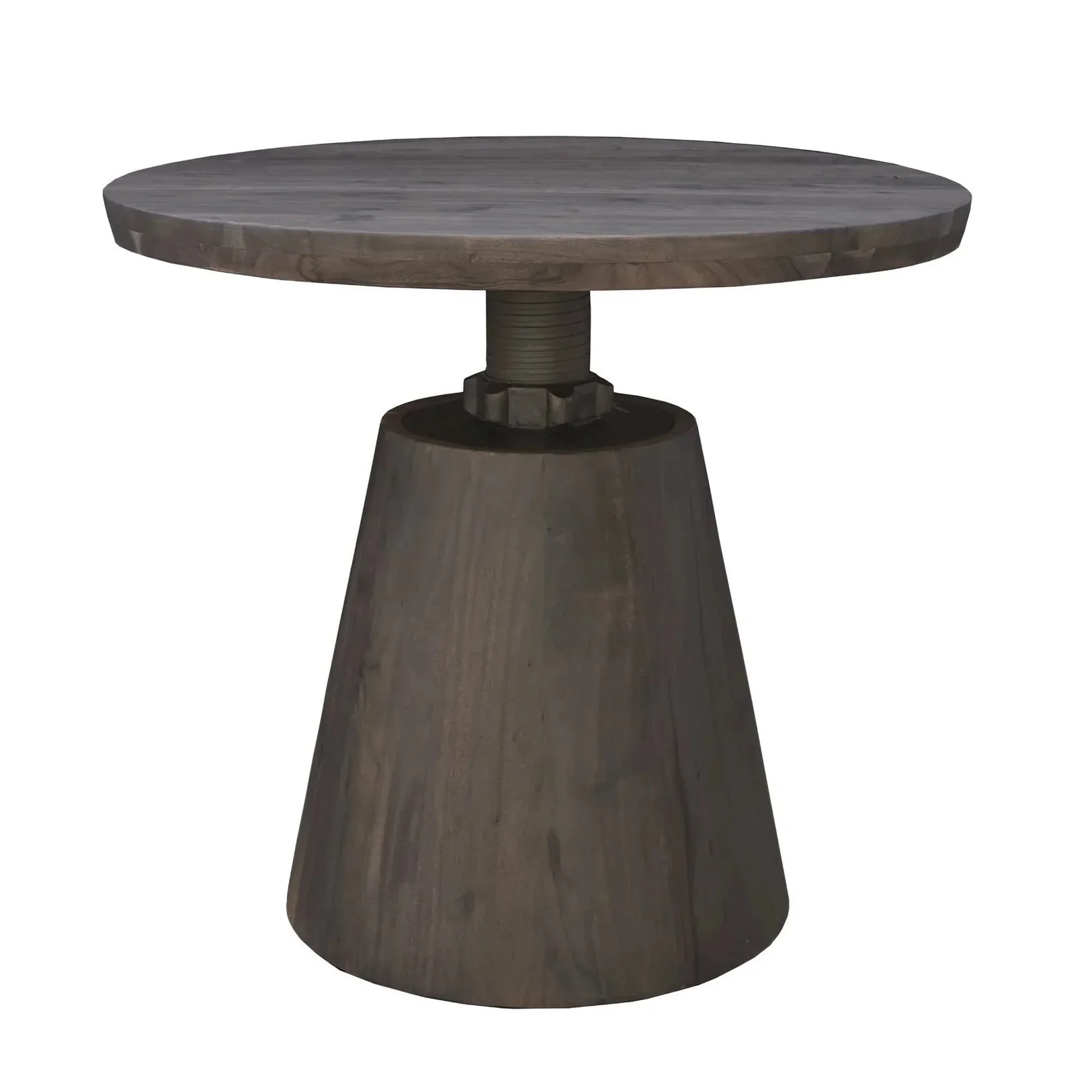 Smooth Bronx Bistro Crank Table – Vinegar Matte Expertly Made