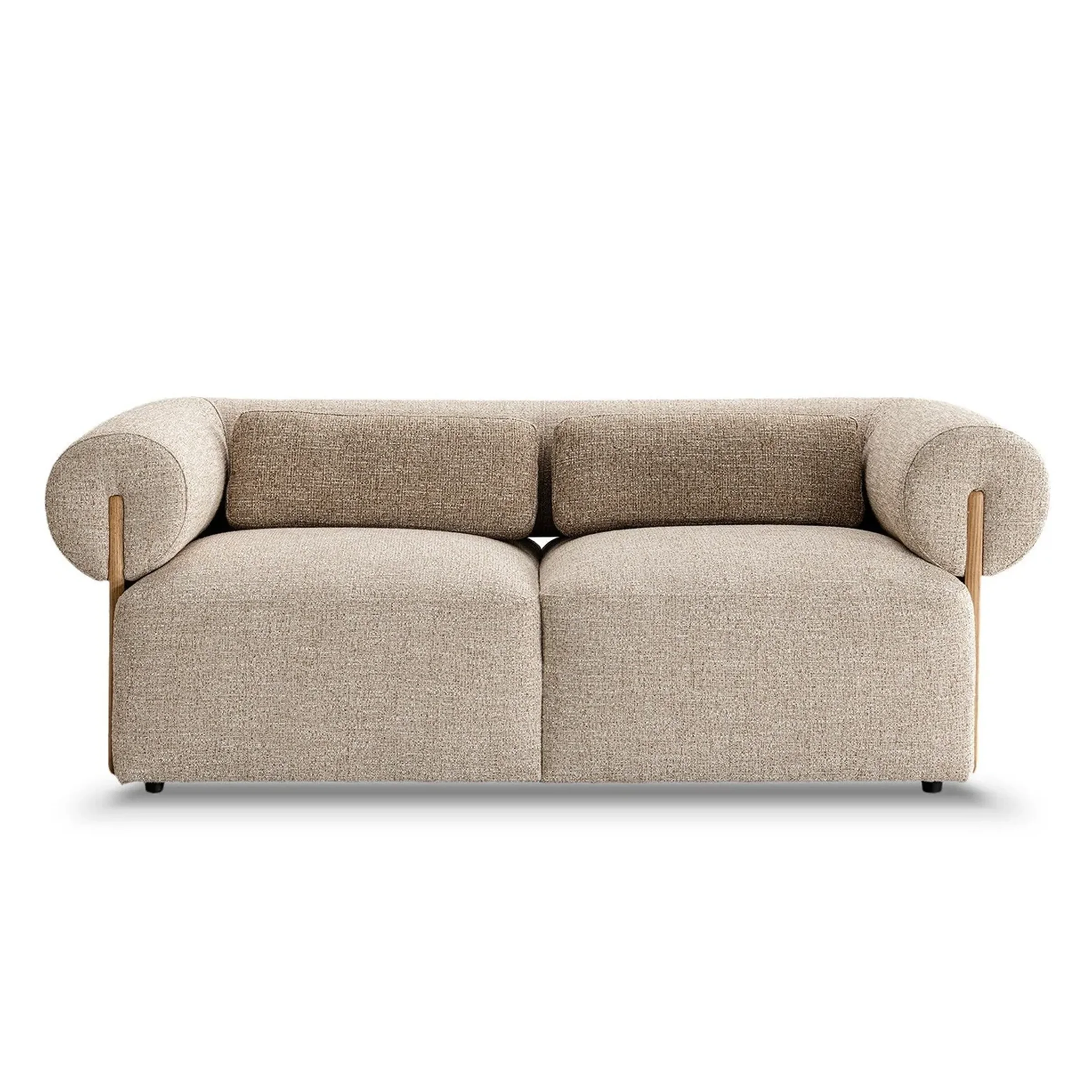 Original Dahlia Fabric Loveseat Fashionable