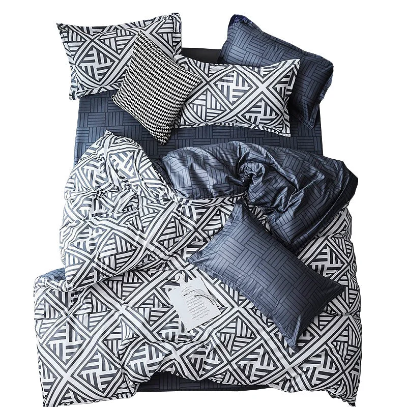 Lightweight Aztec Geometric Bedding Set Consistent